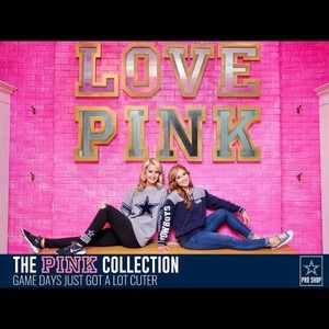 Victoria’s Secret Pink Dallas Cowboys Crew